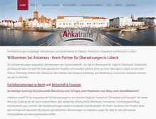 Tablet Screenshot of ankatrans.de